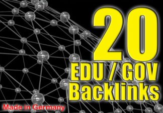 20 EDU GOV Backlinks