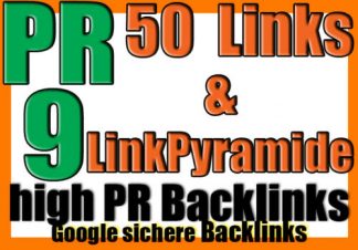 50 Stück PR9 Backlinks